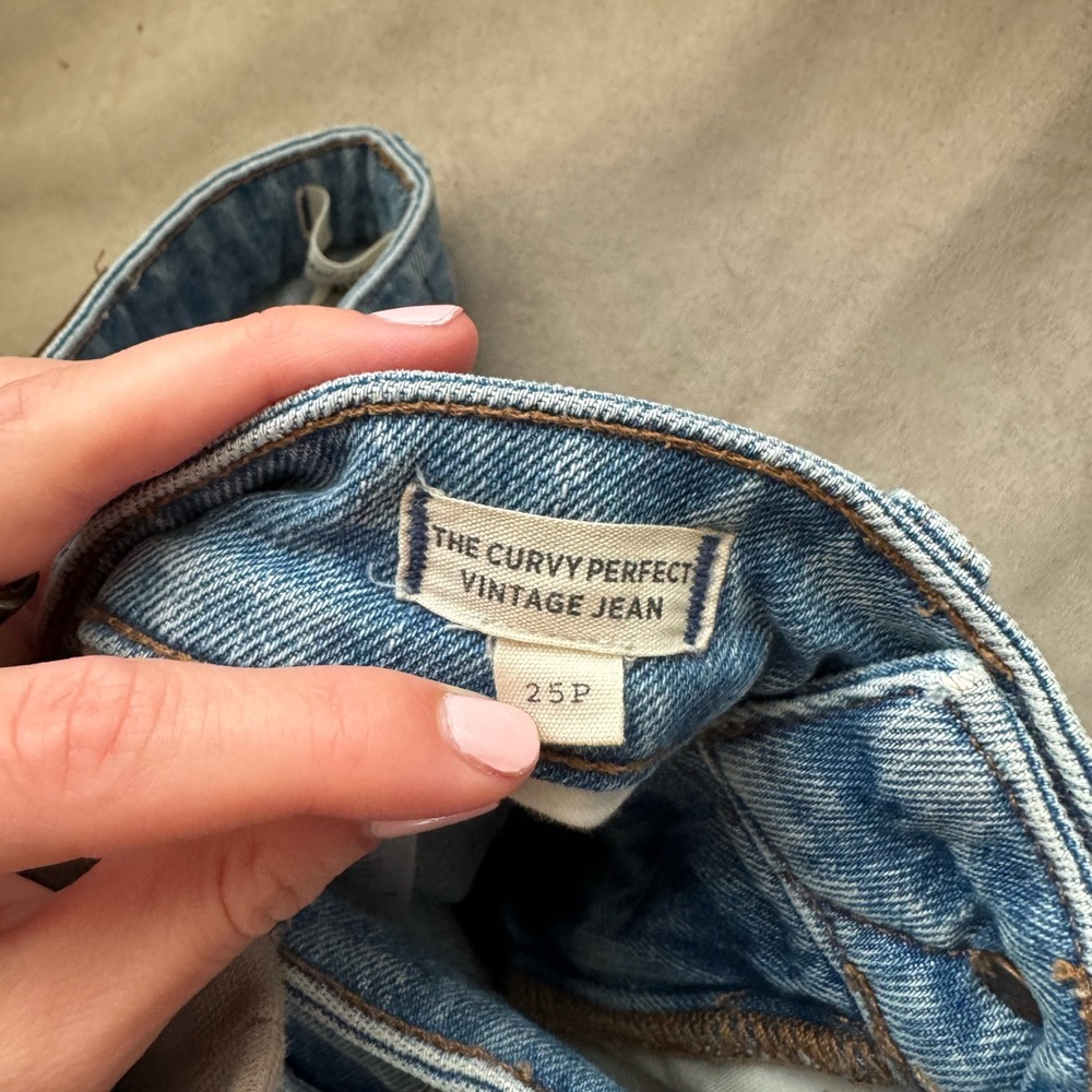 Curvy Perfect Vintage Jean - petite Madewell - Picture 3 of 3